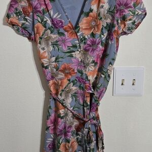 Yumi Kim Blue Floral Dress